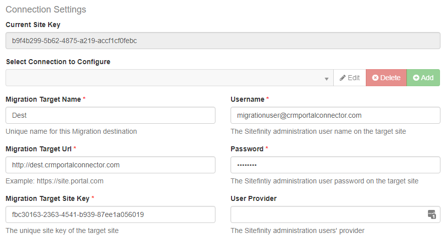Migrations Connection Configuration Migrations Connection Configuration