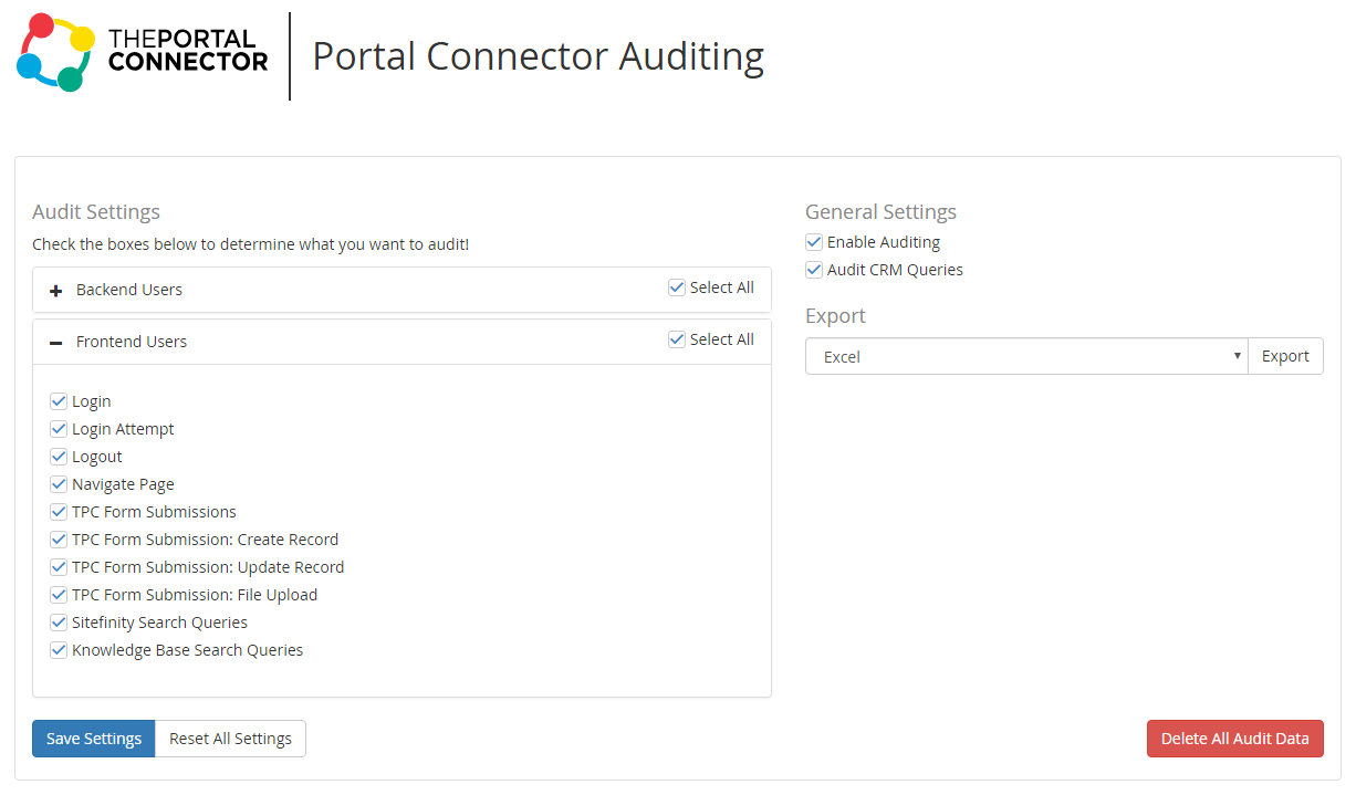 Auditing Configuration