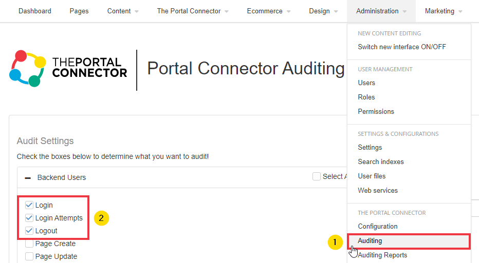 Auditing_Reports-1 Auditing Report Configuration