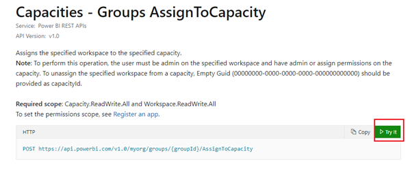 Capacity Assign Capacity Assign