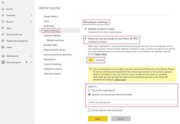 Pbi Admin Setup Pbi Admin Setup