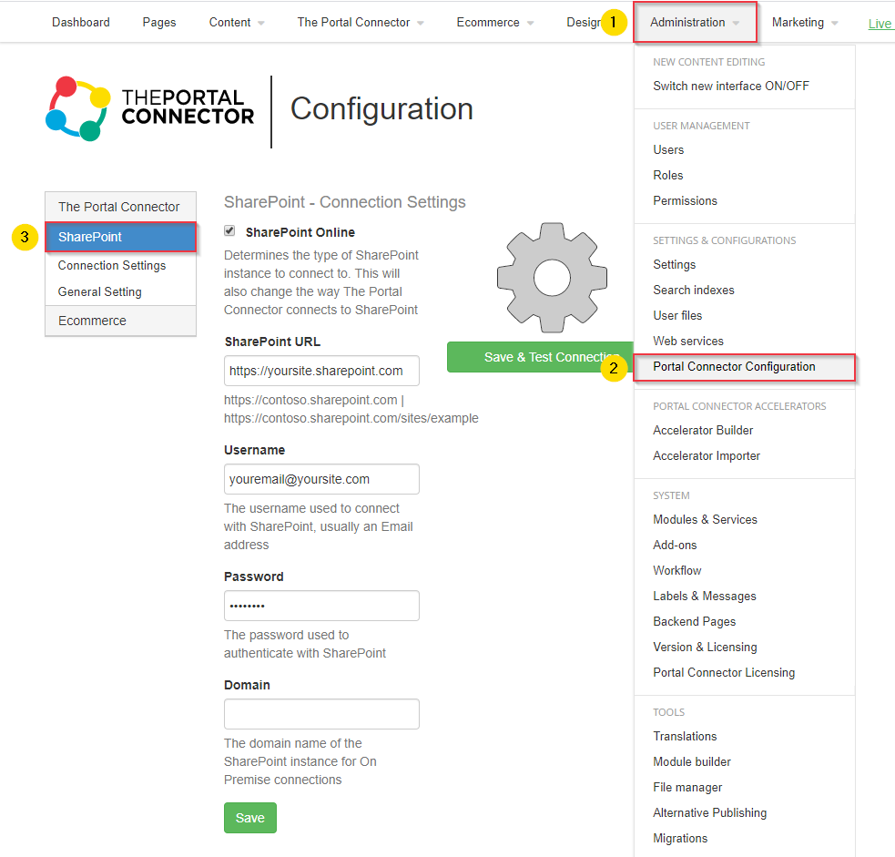 TPC_sharepoint TPC SharePoint connection