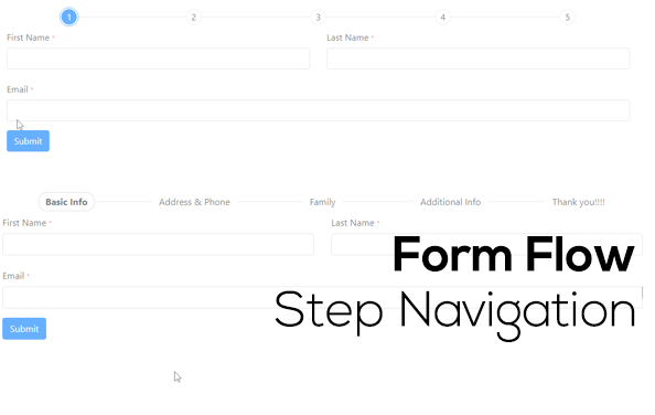 Form-Flow-Step Nav