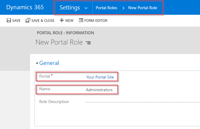 TP_Portal_Roles Adding Portal Roles