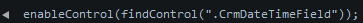 enableControl example