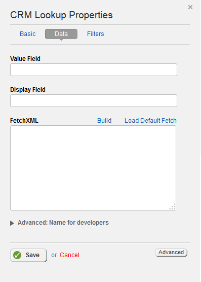 Filters How To Blank Data tab