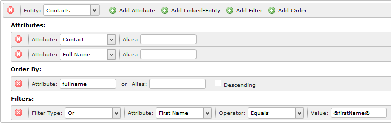 Filters How To Build XML Query String