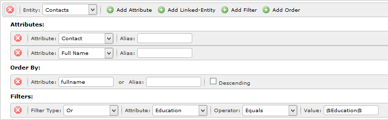 Filters How To Build XML Static
