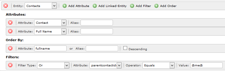 Filters How To Build XML User ID