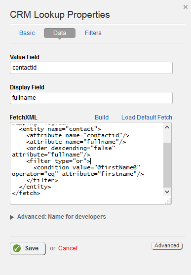 Filters How To Data Tab Query String