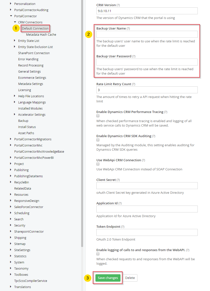 CRM Backup User 2