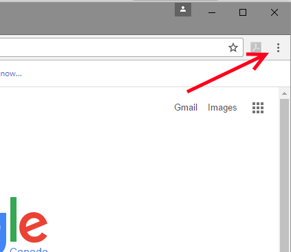 Clear Cache - Chrome - 1
