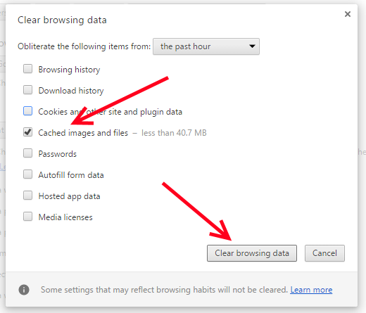 Clear Cache - Chrome - 5