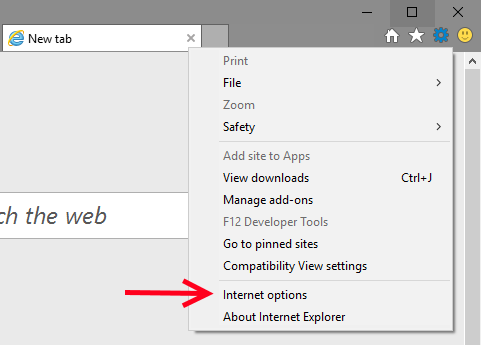 Clear Cache - Internet Explorer - 2