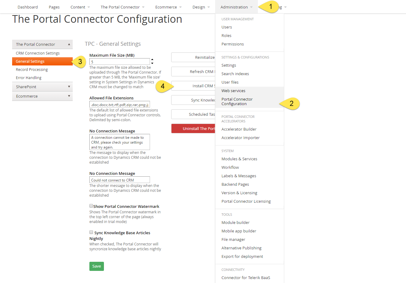 CRM solution
