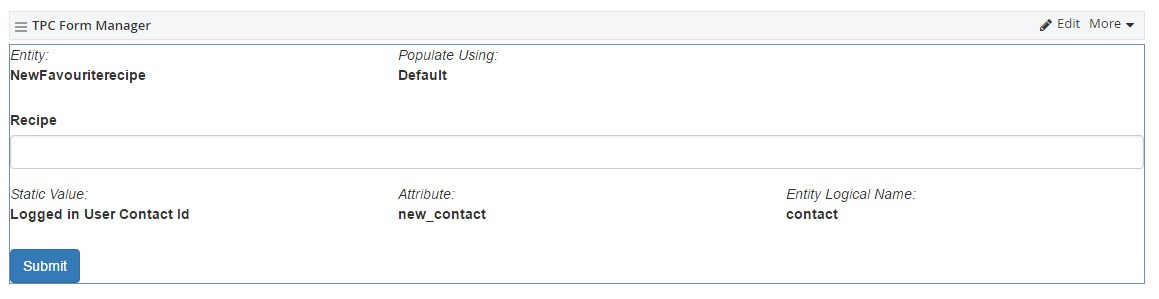 formManager
