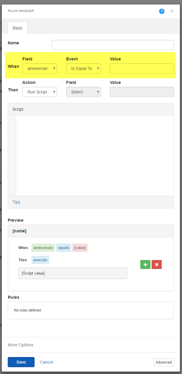 RulesManagerHowto RulesManagerHowto